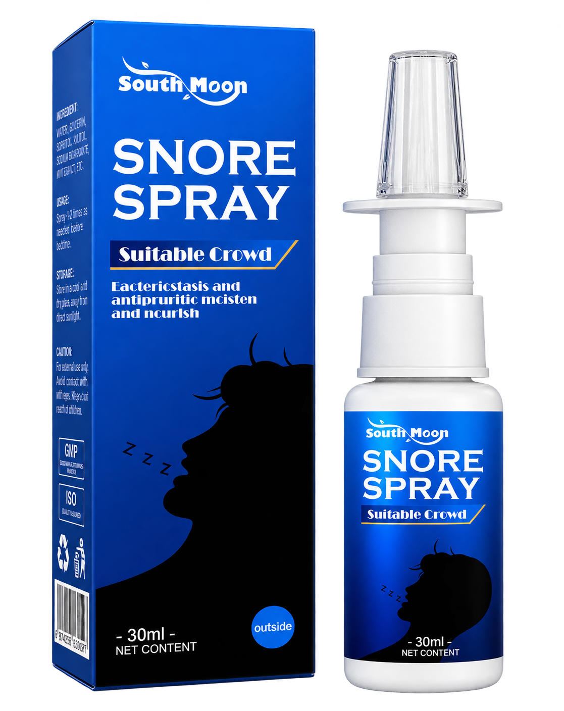 SLIPPSNARKA Nässpray 30ml – Sov tystare, vakna utvilad